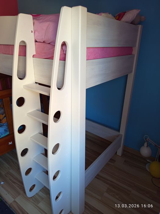 Sprzedam łóżko pietrowe, wymiary materaca 190x90