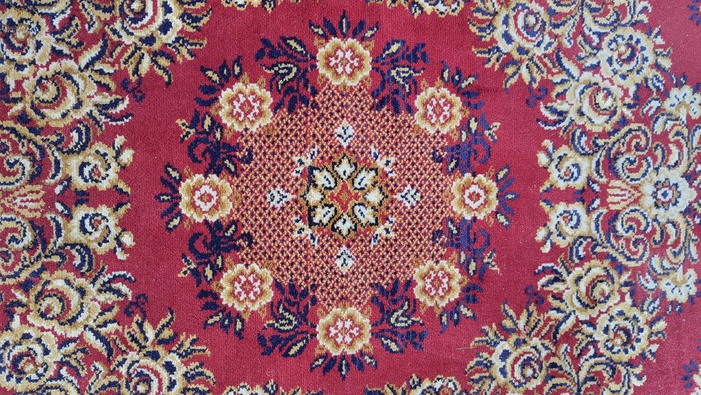 Tapete redondo estilo persa