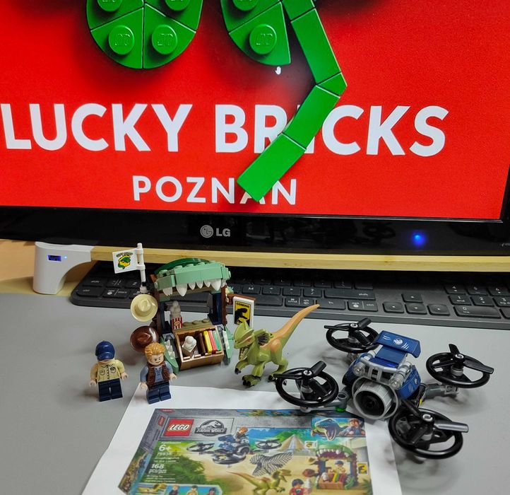 Klocki Lego Jurassic World 75934 Dilofazaur na wolności
