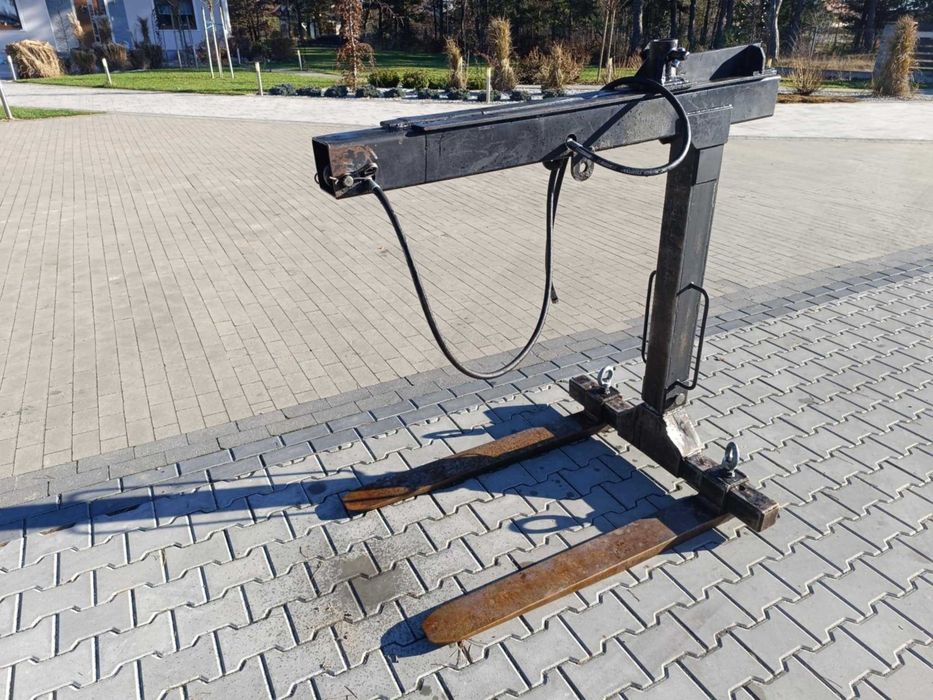 widły do palet hds 2,5t hydrauliczne pod rotator