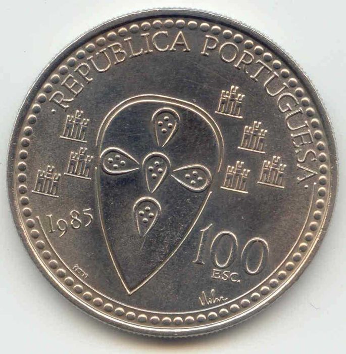 100$00 Alusiva ao rei D. Afonso Henriques