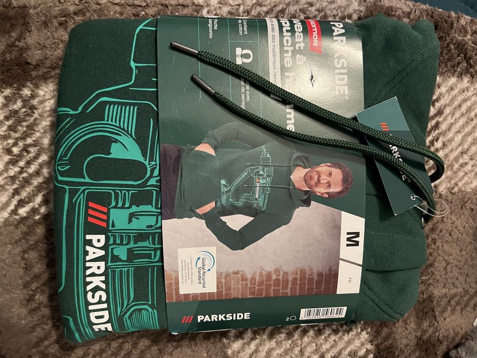 Meska nowa robocza / na co dzień bluza z kapturem Parkside M