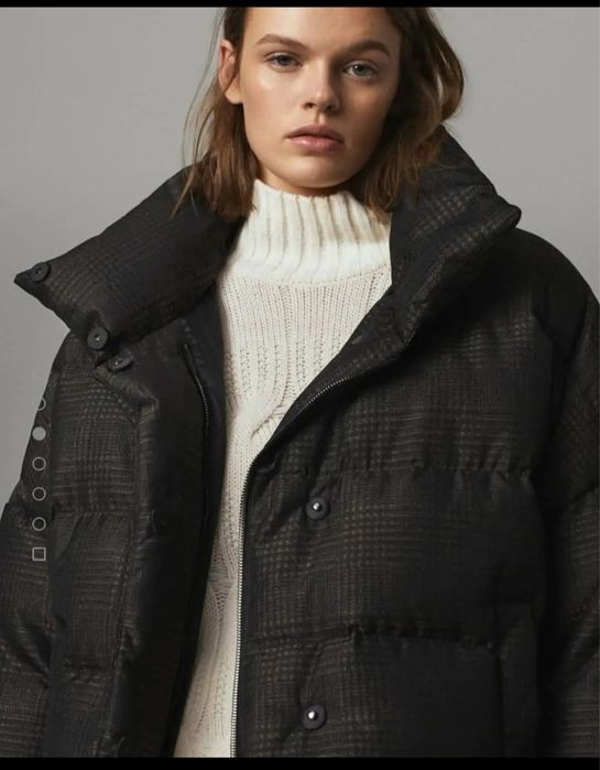 Пуховик куртка пуфер massimo dutti cos
