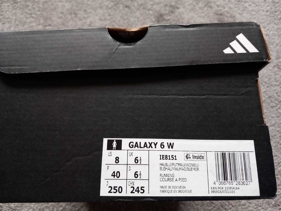 Buty Adidas Galaxy błękitne