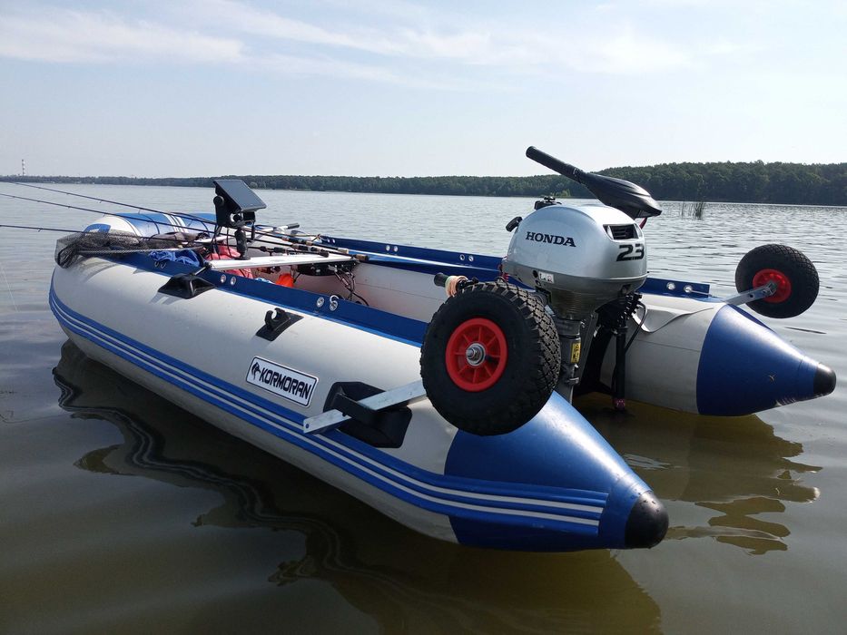 Ponton 330 + kil + koła transportowe