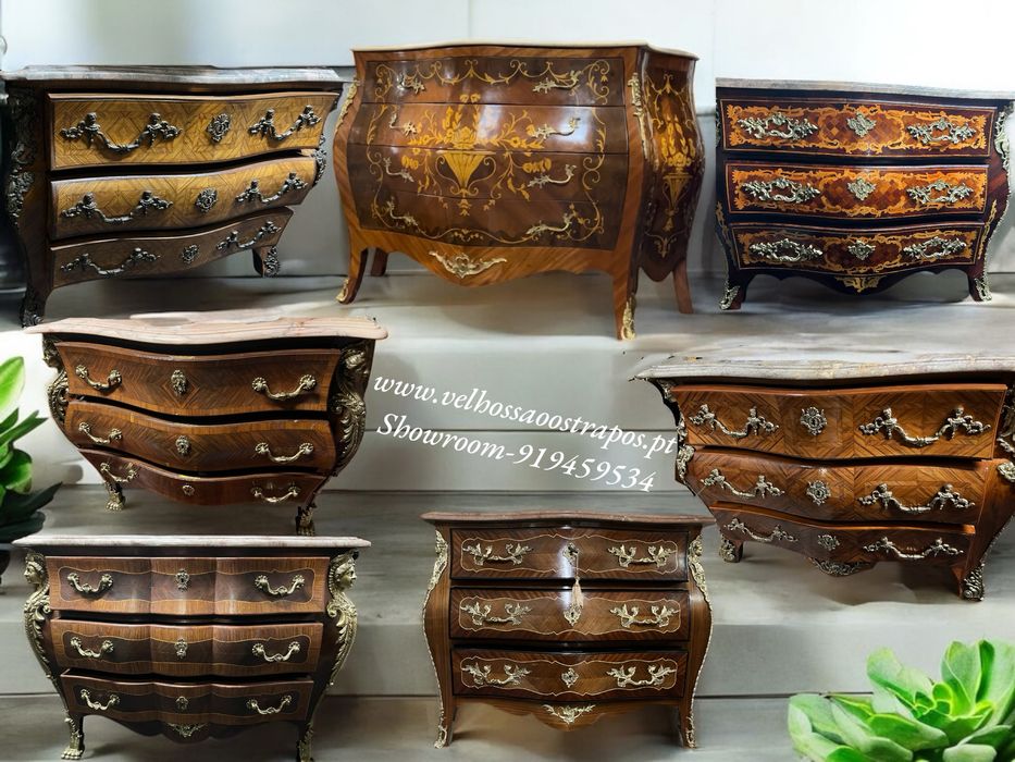 Comodas Luis XV e outras