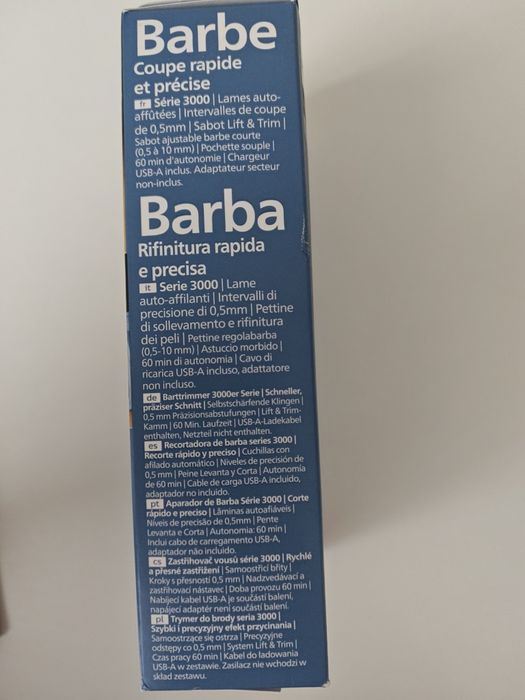 Trymer Philips Serie 3000, nowy, gwarancja 2 lata