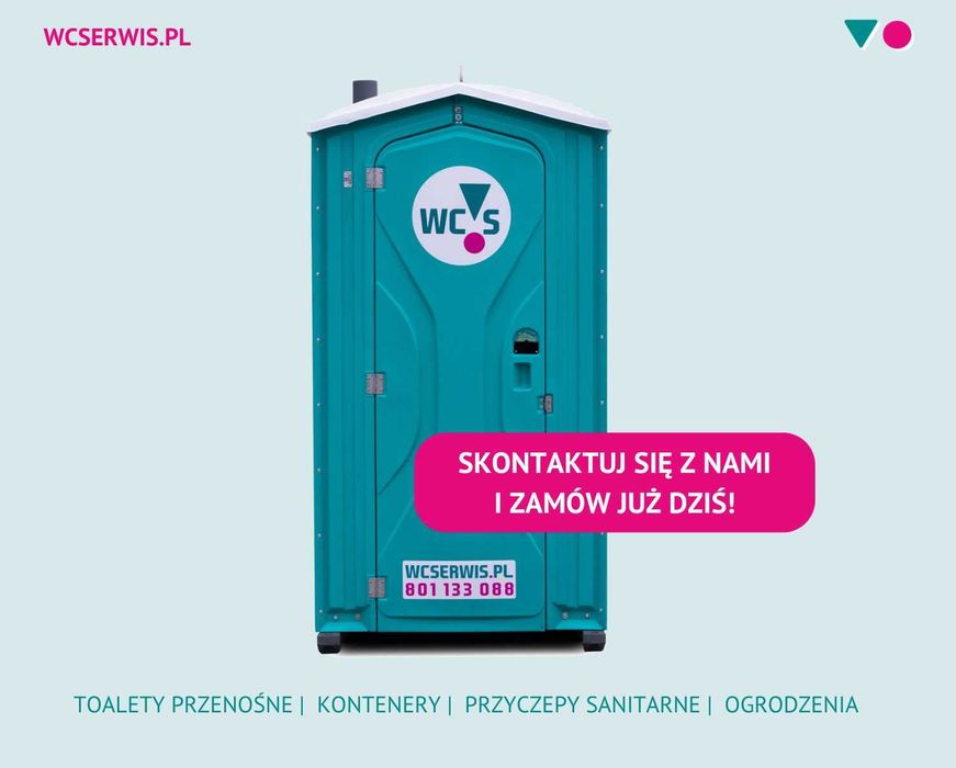 Toaleta przenośna – wynajem kabin WC na budowę, imprezę | Katowice