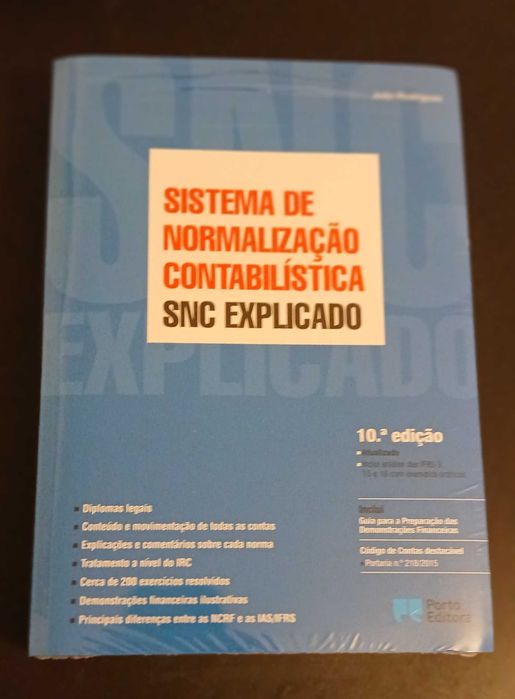 SNC - Sistema de Normalização Contabilística Explicado - 10.ª Edição