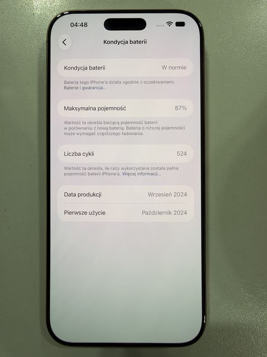 Iphon 16 pro max 256