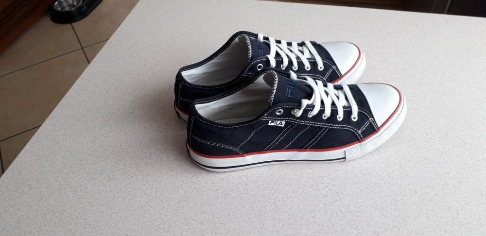 FILA - markowe pol-trampki męskie- róż. 44
