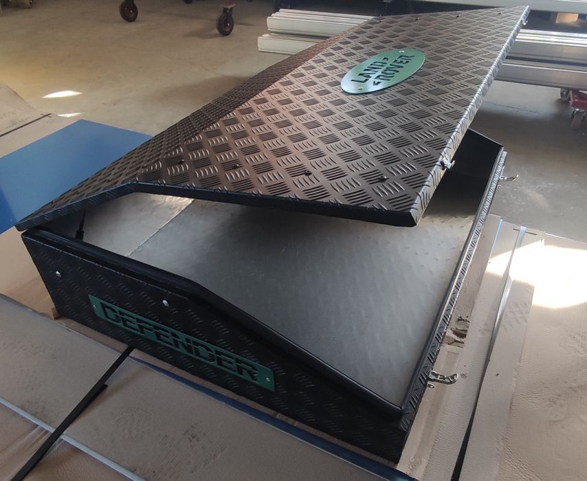 skrzynia bagażnik aluminiowa off road camper teardrop box