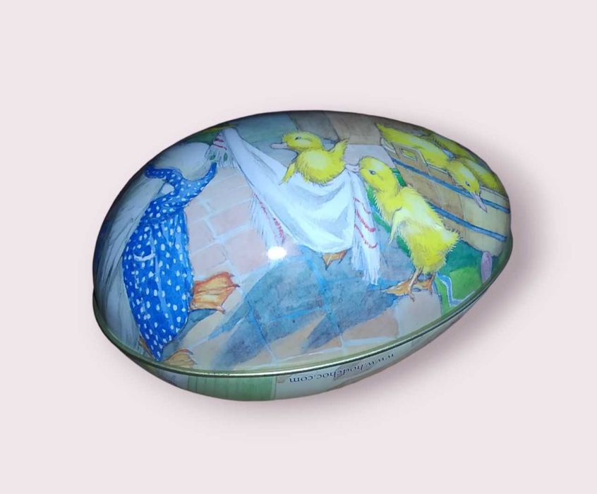 Великоднє Яйце Декор Пасхальное Яйцо Жестяная банка коробка шкатулка