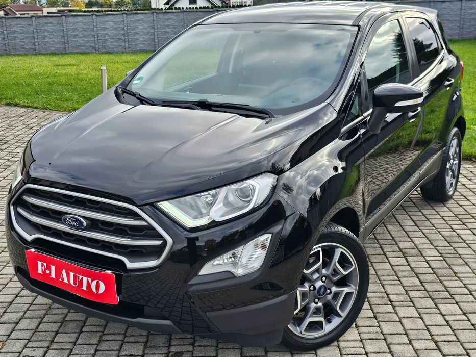 Ford EcoSport Benzyna Automat Łopatki G.Fotele G.Szyba Android Alu17" BT USB PDC