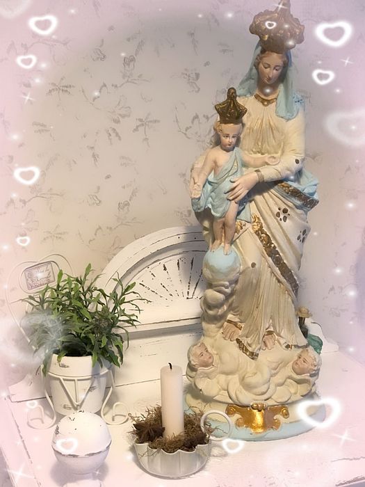 Maryjka pastelowa Shabby chic