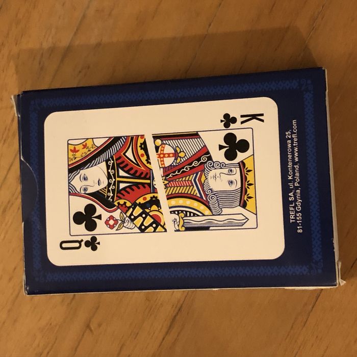 Trefl Playing Cards Clubs 55 kart do gry karty 09392