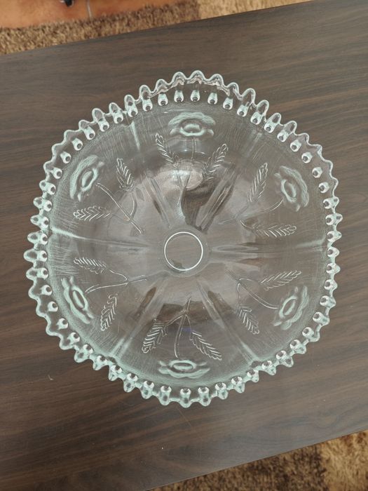 Robusta taça de vidro