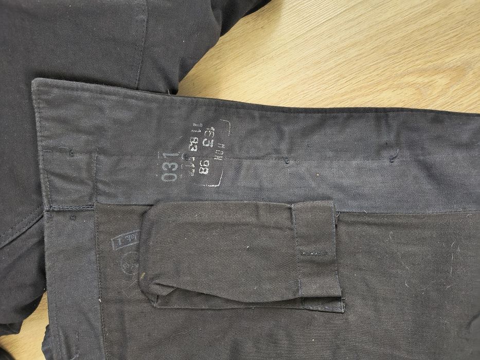 Ubranie LWP Wojskowy Kombinezon czołgisty czarny PRL MON  wzór5681