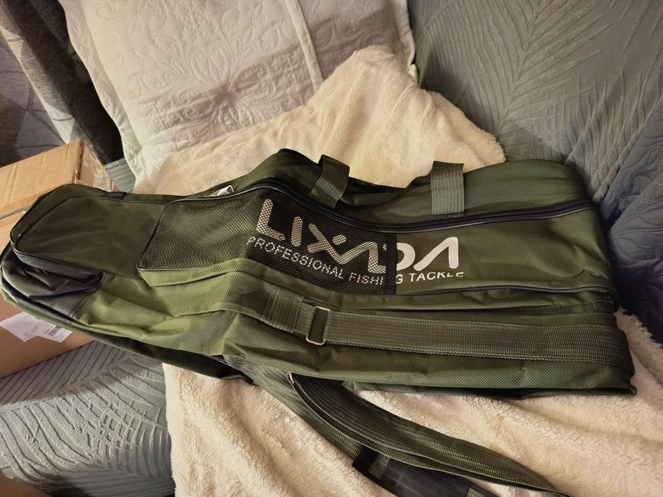 Saco de pesca cor verde tropa 150 cm nova!