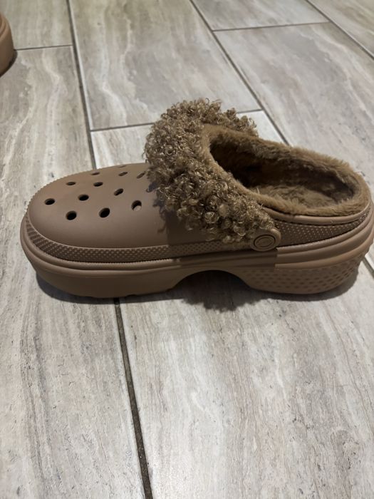 Зимові Crocs з хутром
