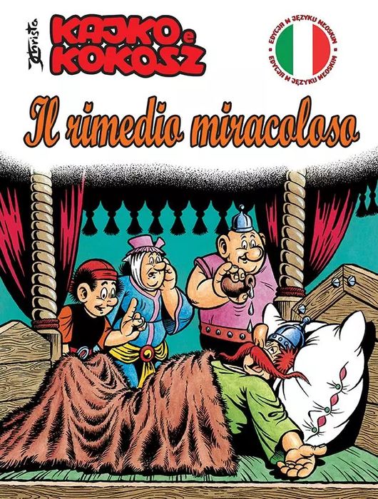 Kajko i Kokosz. Kajko e Kokosz. Il rimedio miracoloso. Egmont - komiksy. Nowy Produkt