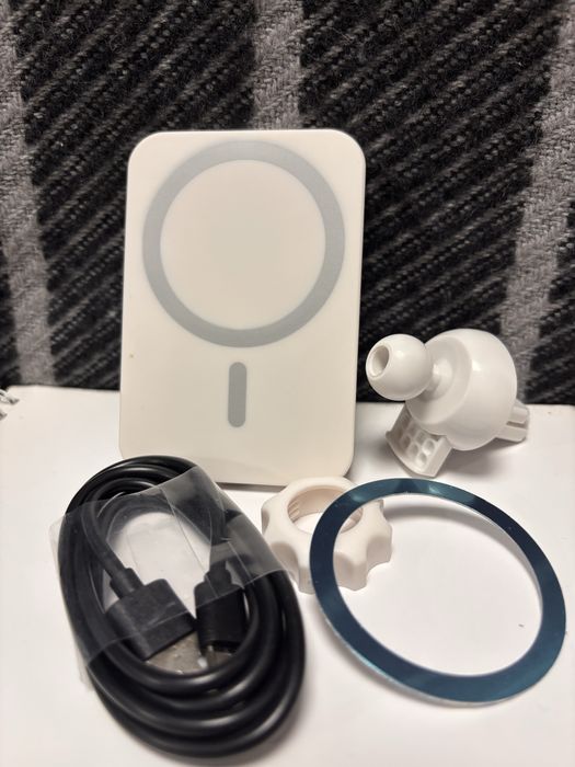 тримач для телефону MagSafe з магнітом | Для авто | Білий