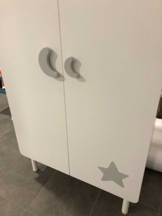 Armário + Cómoda com Muda Fraldas + Modelo Hada da Marca Trama