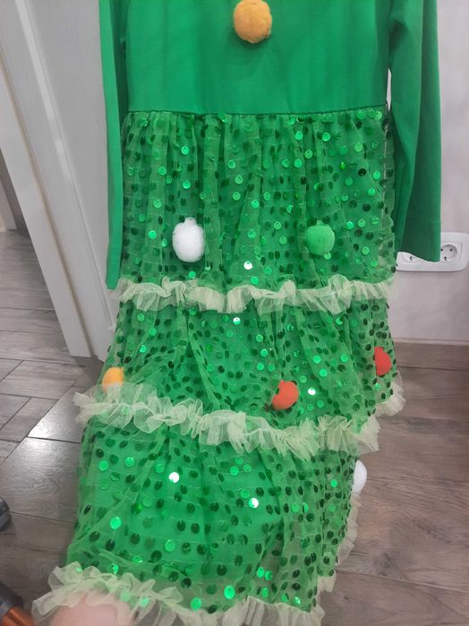 Плаття ялинки карнавальне