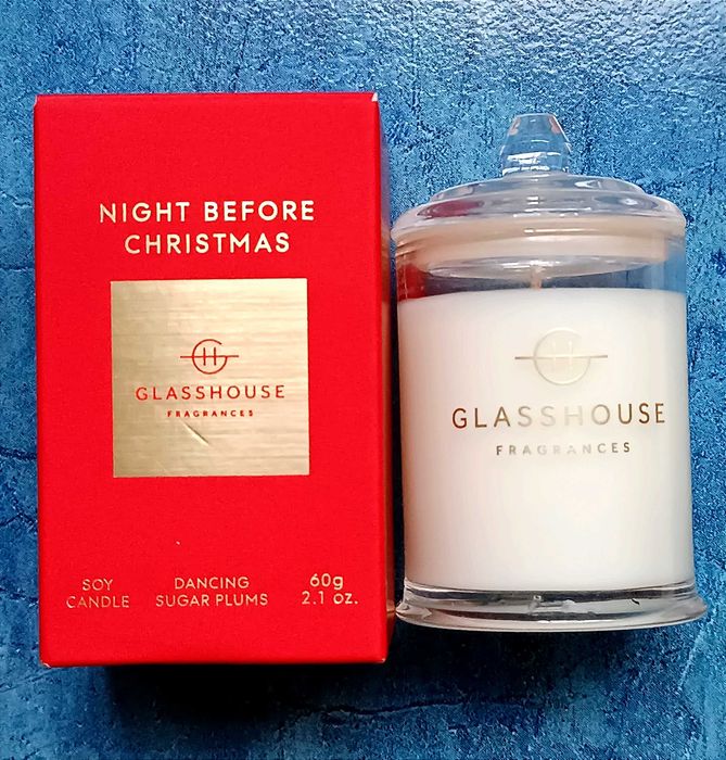 Ароматична соєва свічка міні Glasshouse Night Before Christmas 60г