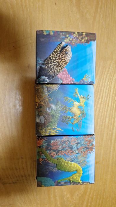 Монеты серебро Набор Подводный мир Австралия ЛОТ  3 шт в наборе