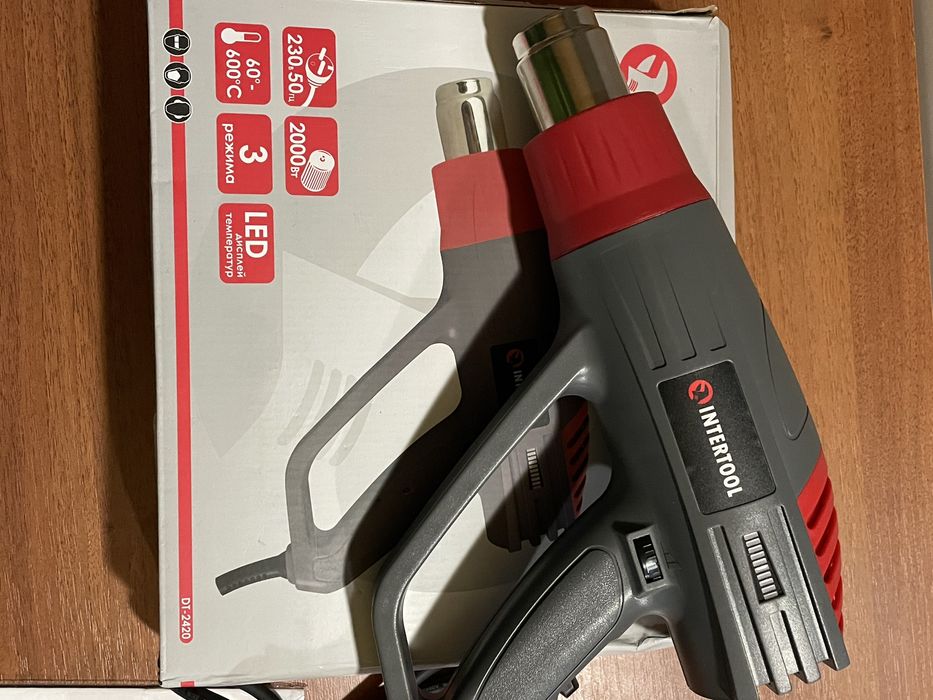 Фен технический Intertool DT-2420 2000Вт
