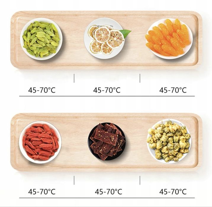 Suszarka do grzybów owoców spożywcza do żywności 5 poziomów jesień
