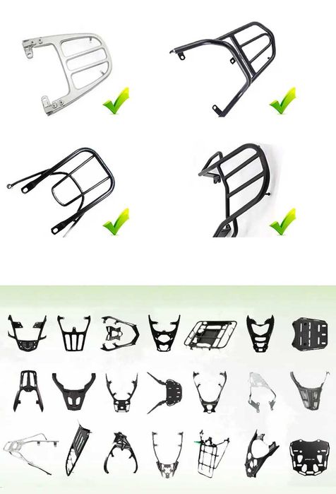 Top case ABS 45 L moto cafe racer