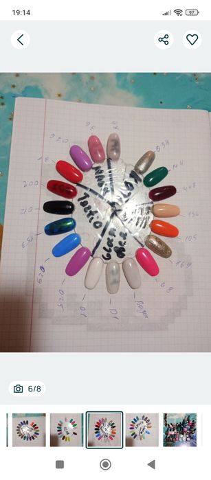 Гель лаки для ногтей