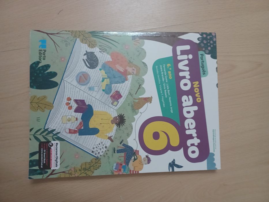 Novo Livro aberto - Português - 6.º Ano ( novo)