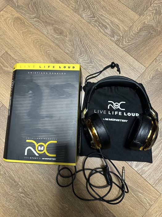 Słuchawki Monster ROC Black Platinum Cristiano Ronaldo