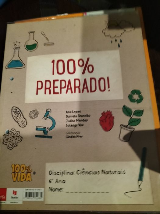 Livro e caderno de atividades de Ciências Naturais 6º ano