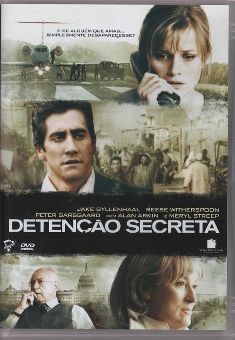 Dvd Detenção Secreta - thriller - Jake Gyllenhaal/Meryl Streep -extras