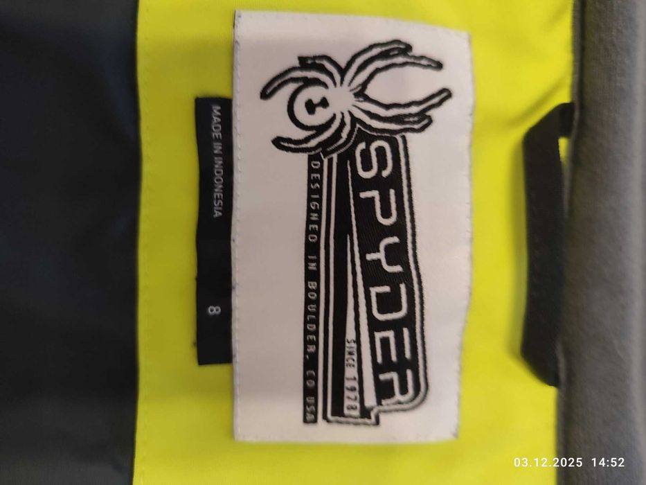 Дитяча лижна куртка SPYDER, р. 128