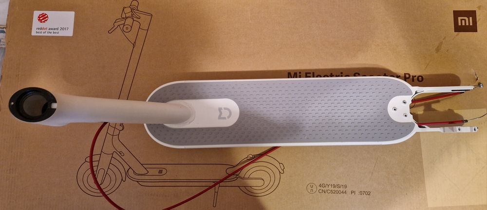 XIAOMI M365 rama podest oryginał BIAŁA