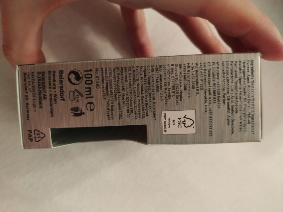 NIVEA MEN Fresh kick woda po goleniu 100 ml