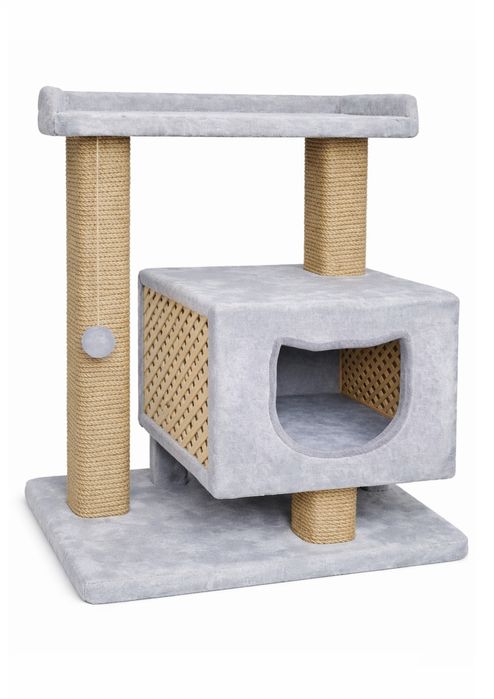 Комплекс с ротангом когтеточка большая когтедралка дряпка