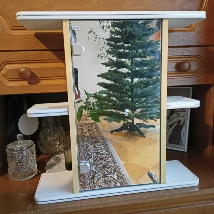 Szafka łazienkowa z lustrem komplet