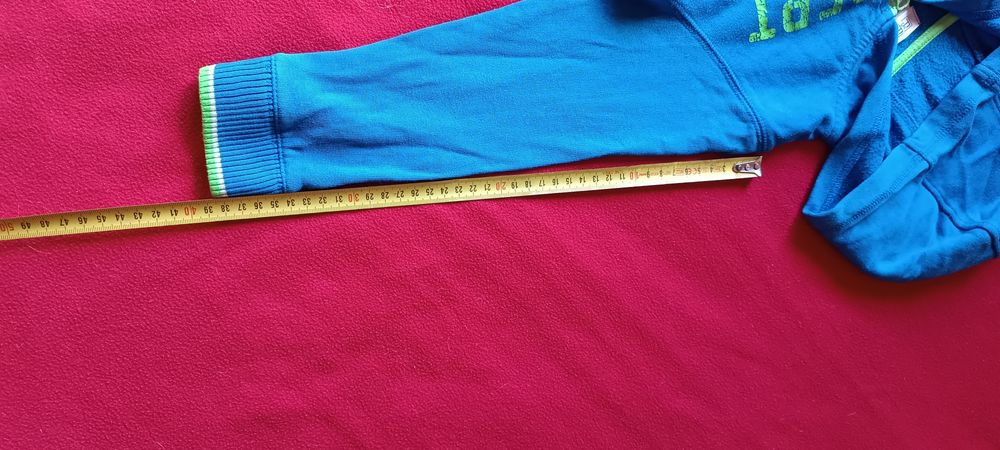 Bluza na zamek z kapturem ff 110