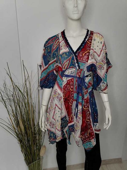 Boho, śliczna tunika r.L