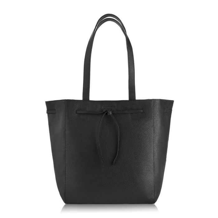 torba shopper skórzana damska na ramię paolo peruzzi in-64-bl