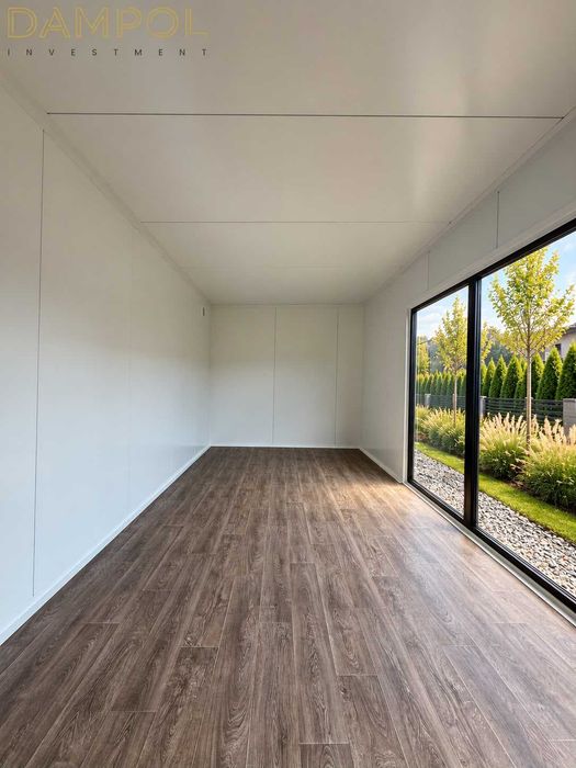 Piękny gotowy pawilon kontener 6x3 600x300 handlowy biurowy leasing - Więcej