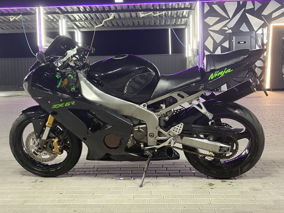 Kawasaki Кавасаки zx6r 636 2003 рік спортбайк