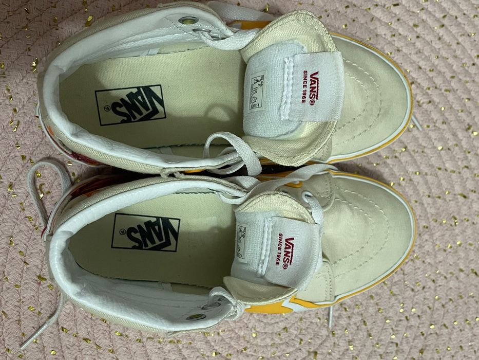 Tenis infantil vans sk8-Hi Rainbown - tam 33