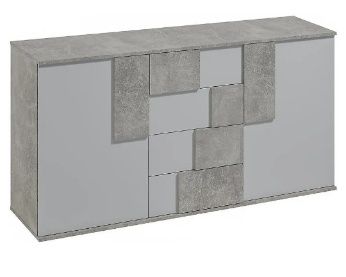Komoda biały beton
